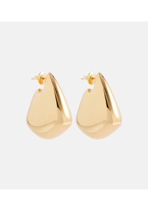 Bottega Veneta Fin Small 18kt gold-plated sterling silver earrings