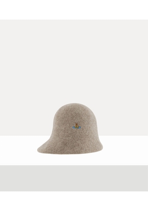Vivienne Westwood Cloche Cloche Wool Mocha S/m Unisex
