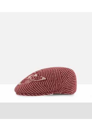 Vivienne Westwood Orb Thermo Hunting Cap Thermo Wool Red Os-u Unisex