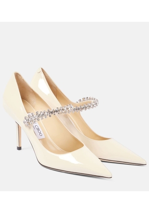 Jimmy Choo Bing embellished patent leather pumps