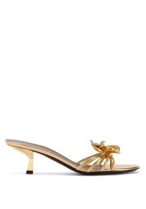 Giuseppe Zanotti ORCHID CRYSTAL MULE 50