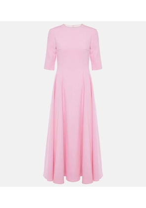 Emilia Wickstead Georgie wool midi dress