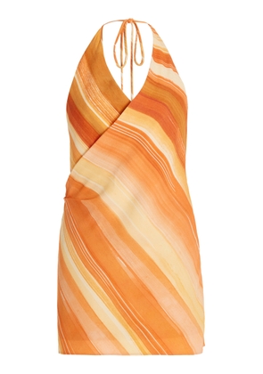 Significant Other Patrice Striped Halter Dress - Moda Operandi