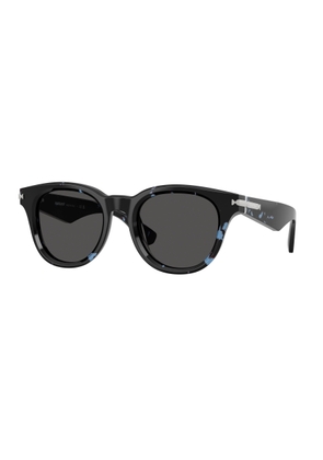 Burberry Dark Grey Oval Mens Sunglasses BE4439 411187 51