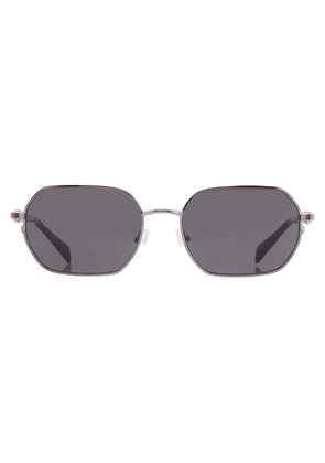 Michael Kors Saint Martin Dark Grey Solid Geometric Unisex Sunglasses MK1165 100287 57