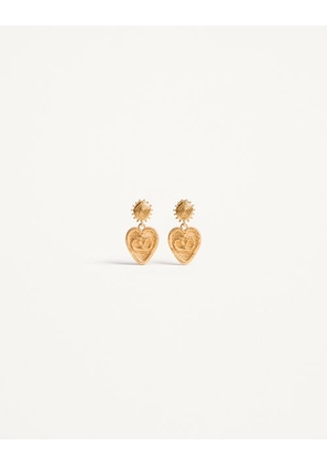 Valentino Garavani Fil Perdu Metal Earrings Woman ANTIQUE BRASS UNI