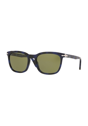 Persol Green Square Sunglasses PO3193S 10994E 55
