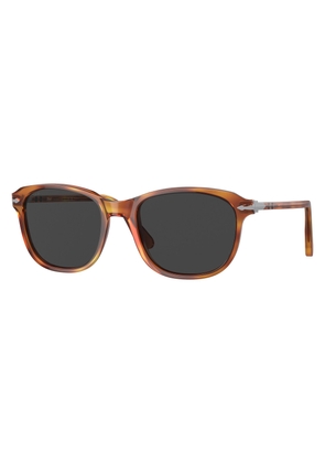 Persol Polarized Black Rectangular Unisex Sunglasses PO1935S 96/48 53