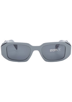 Prada Grey Geometic Geometric Ladies Sunglasses PR 17WS 11N09T 49
