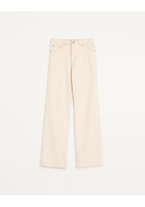 Valentino Valentino Denim Trousers Man IVORY 30