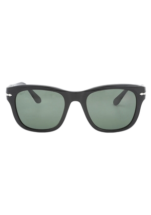 Persol Green Square Unisex Sunglasses PO3313S 95/31 52