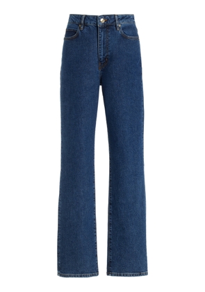 FRAME The Ruler High-Rise Straight-Leg Jeans - Moda Operandi