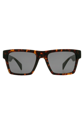 Versace Dark Gray Rectangular Mens Sunglasses VE4445 108/87 54