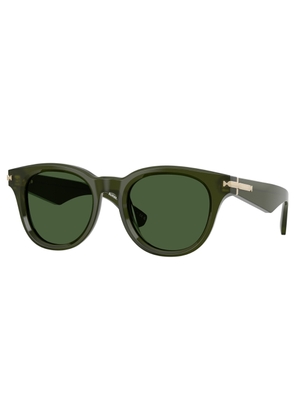 Burberry Dark Green Oval Mens Sunglasses BE4439 414871 51
