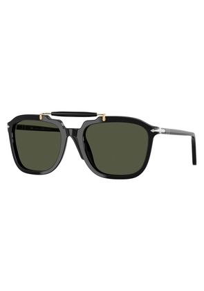 Persol Green Navigator Unisex Sunglasses PO0203S 95/31 55