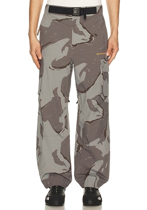 Whitespace AMF Cargo Pant in Camo Print - Grey. Size L (also in M, S, XXL/2X).