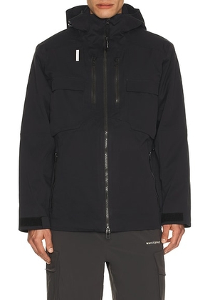 Whitespace 2L Insulated Cargo Jacket in Black - Black. Size L (also in M, S, XL/1X, XXL/2X).