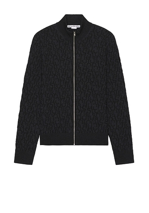 Acne Studios Cardigan in Black & Grey - Black. Size S (also in ).
