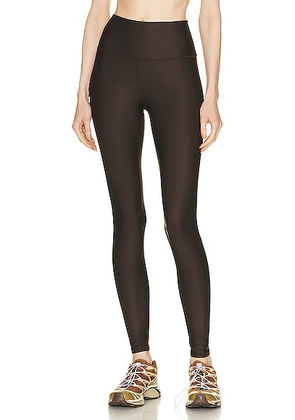 Alo High Waisted Airlift Legging in Espresso - Chocolate. Size XS (also in ).