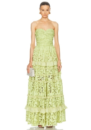 Alexis Ottilie Dress in Citron - Green. Size S (also in ).