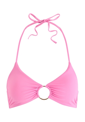 Melissa Odabash Hamburg Halterneck Bikini top - Pink - 44 (UK12 / M)