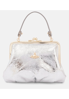 Vivienne Westwood Granny metallic leather tote bag