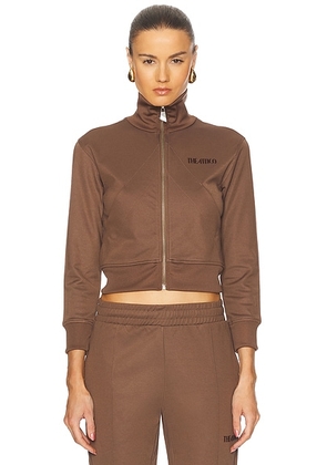 THE ATTICO Sweatshirt in Brown - Chocolate. Size 36 (also in ).