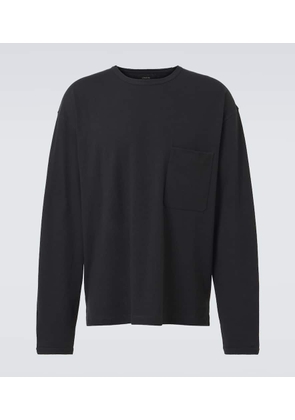 Lemaire Cotton and linen jersey T-shirt