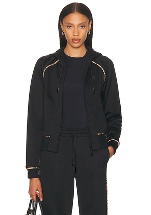 Burberry Track Jacket in Black - Black. Size S (also in ).