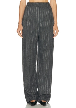 Carolina Herrera Pleated Pant in Charcoal Grey - Grey. Size 4 (also in ).