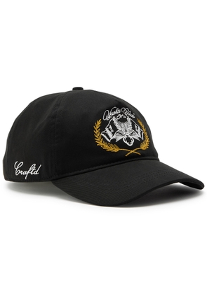 Craftd Yacht Club Cotton-twill cap - Black - One Size