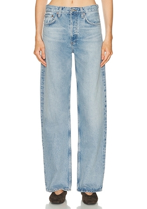 AGOLDE Arc Jeans in Orten - Blue. Size 23 (also in 24, 25, 26, 27, 28, 29, 30, 31, 32, 33, 34).