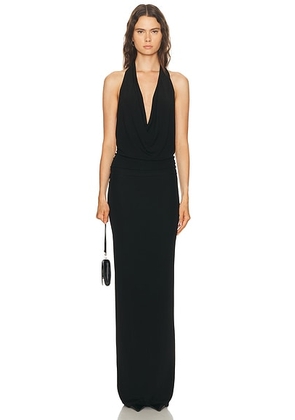 Eterne for FWRD Faretta Maxi Dress in Black - Black. Size L (also in M, S, XL, XS).