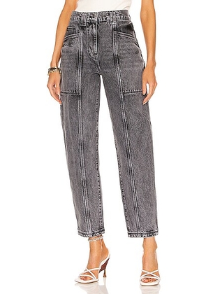 IRO Challain Jean in Dark Grey Black - Black. Size 34 (also in ).