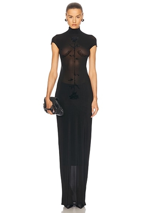 Jean Paul Gaultier Long Dress in Black - Black. Size XS (also in ).