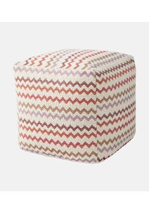 Missoni Capri Zigzag boucle pouf