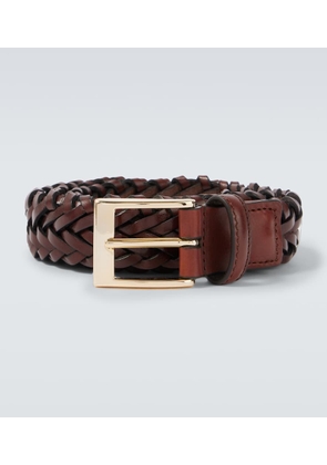 Lardini Braided leather belt