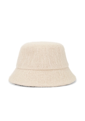 Helen Kaminski Rita Mohair Blend Bucket Hat in Wheat - Cream. Size all.