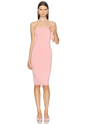 JACQUEMUS La Robe Maille Sera in Light Pink - Pink. Size 34 (also in 38, 42).