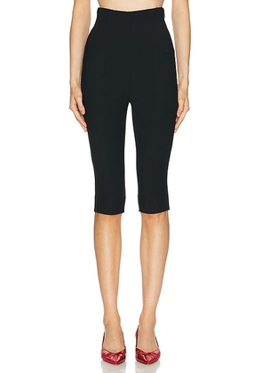 JACQUEMUS Le Pantalon Capri in Black - Black. Size 34 (also in 36, 38, 40).