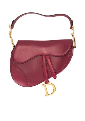 dior Dior Saddle Bag in Red - Red. Size all.