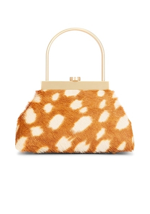 Cult Gaia Estelle Top Handle Bag in Cervino - Brown. Size all.