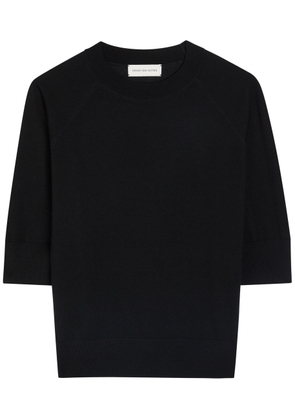 Dries Van Noten Tuan Wool top - Black - S (UK8-10 / S)