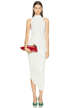 JACQUEMUS La Robe Piazza Dress in White - White. Size M (also in S, XS).