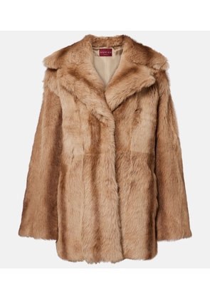 Gucci Shearling peacoat