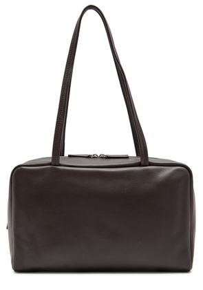 The Row Astra Bowling Leather Shoulder bag - Dark Brown - One Size