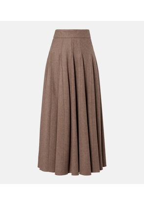 Max Mara Bellico wool maxi skirt
