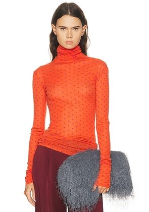 American Vintage Massachusetts Top in Gia - Orange,Purple. Size S (also in ).