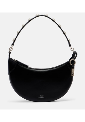 Polo Ralph Lauren Polo ID Mini studded leather shoulder bag