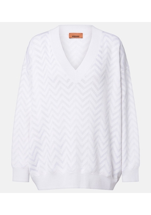 Missoni Zigzag cotton-blend sweater